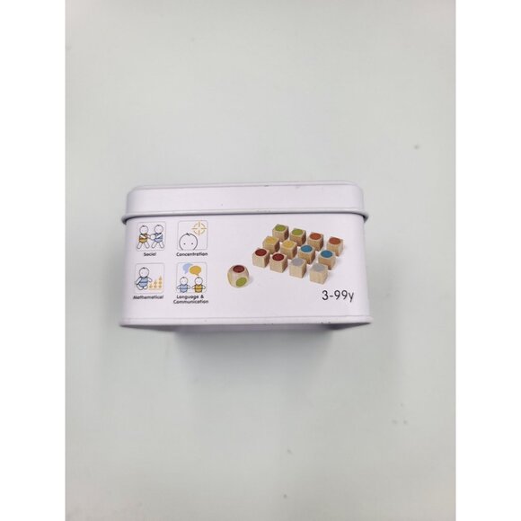 PlanToys 4128 Memo Game Wooden Block Sustainable Play 2017 Educational Age 3-99 - Picture 4 of 6